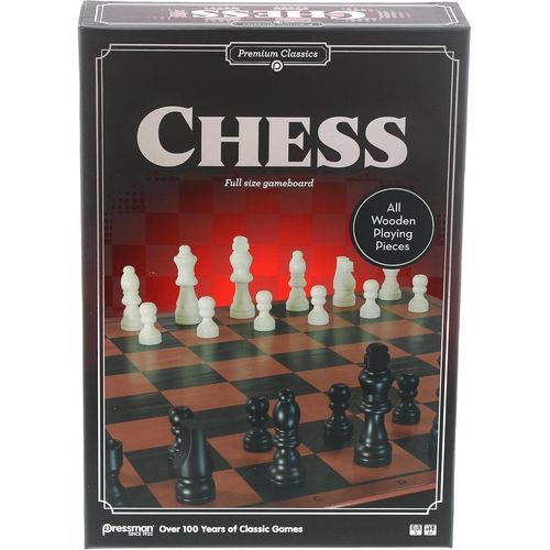 Chess-Jeu D'echecs Premium Pour Adultes Et Enfants Dès 6 Ans-Échiquier Avec Pions En Bois-Jeu De Plateau Intemporel-Stratégie Et Réflexion-2 Joueurs