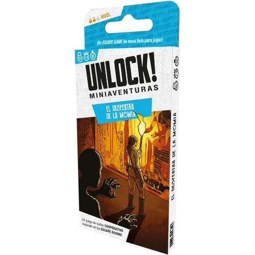 Unlock! Miniaventures L'éveil De La Momie - Jeu De Cartes En Français.[E2558]