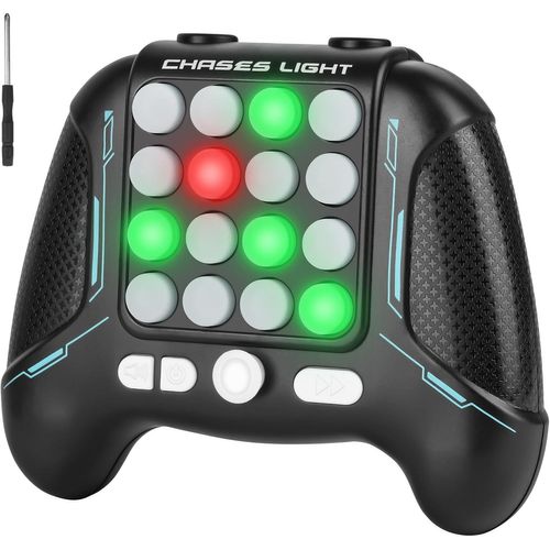 ERYI-Jeu De Poussée Rapide Jouet Fidget, Jeu De Pop Électronique, 5 Modes De Jeu Pop It Lumineux, Consoles À Poussée Rapide Jouets Sensoriels Pour Enfants De 6 7 8 9 Ans, Garçons, Filles, Adultes