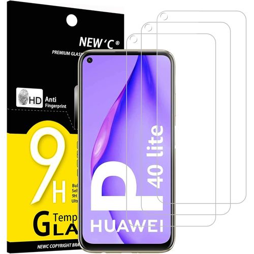 Kalanka-Lot De 3, Verre Trempé Pour Huawei P40 Lite 4g, Film Protection Écran Efficace Contre Les Rayures - Sans Bulles - Ultra Résistant (0,33mm Hd Ultra Transparent) Dureté 9h Glass