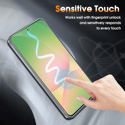 Verre Trempé Pour Samsung Galaxy A56 5g, 2 Pièces Protection Écran Film Avec 2 Pièces Caméra Arrière Protecteur, Dureté 9h Film Objectif Ultra Hd Vitre Trempé