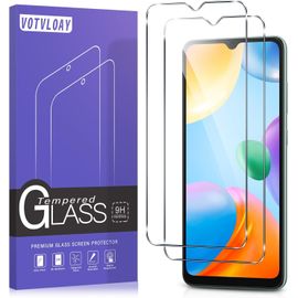 Khkui-2 Pièces Verre Trempé Pour Xiaomi Redmi 10c 4g / Redmi 12c 4g / 11a 4g, Ultra Résistant Film Protection Écran, Hd Ultra Transparent, Sans Bulles, Dureté 9h Glass, Vitre Protecteur, Clear