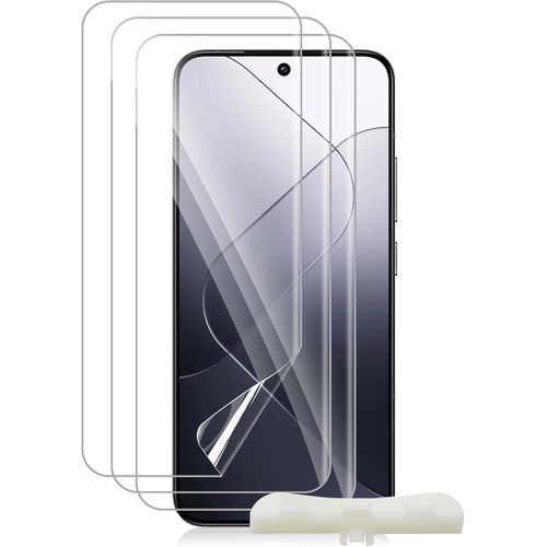 Lot De 3 Films Protecteurs D'écran Tpu Hd Pour Xiaomi 14 Pro 5g / Xiaomi 14 Ultra 5g - Film Flexible (Non Verre Trempé)