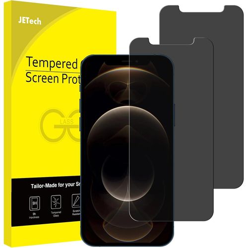 Protection D'écran Pour Iphone 12 Pro Max 6,7 Pouces, Film De Protection En Verre Trempé, Anti-Espion, Lot De 2