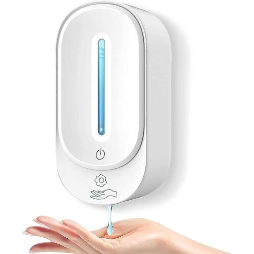 Distributeur automatique de savon moussant sans contact - Grande capacité 350 ml, montage mural, économe en énergie pour usage domestique et public