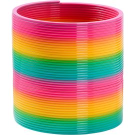 KALANKA-Géant Jouet à Ressort Arc-en-Ciel pour Enfants - XXL 15cm - Ressort Magique - Cadeau Anniversaire & de Noël pour Enfants, Garçons & Filles