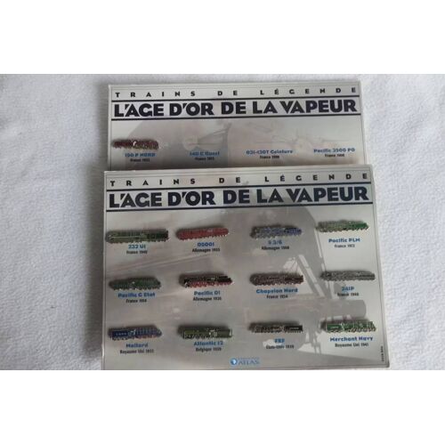 Collection De 13 Pin'S Sur 2 Présentoirs - L'Age D'Or De La Vapeur