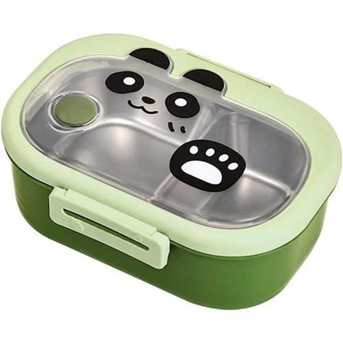 Kgabery-Boîte Repas Isotherme Enfant Et Adulte-Lunch Box Anti-Fuite Avec Cloisons Amovibles-Facile À Nettoyer-Idéale Pour École,Bureau Ou Pique-Nique-Conservation Alimentaire Saine
