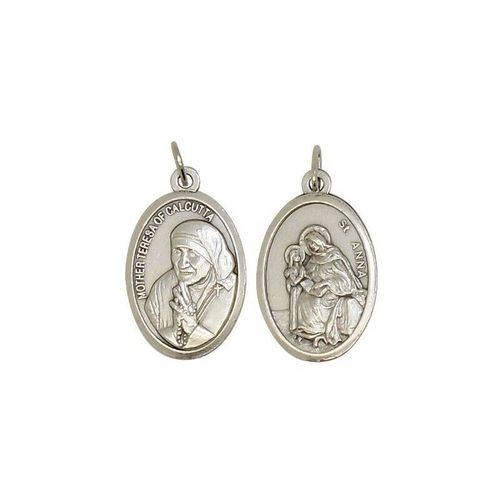 Medaille Mere Teresa Et Sainte Anne