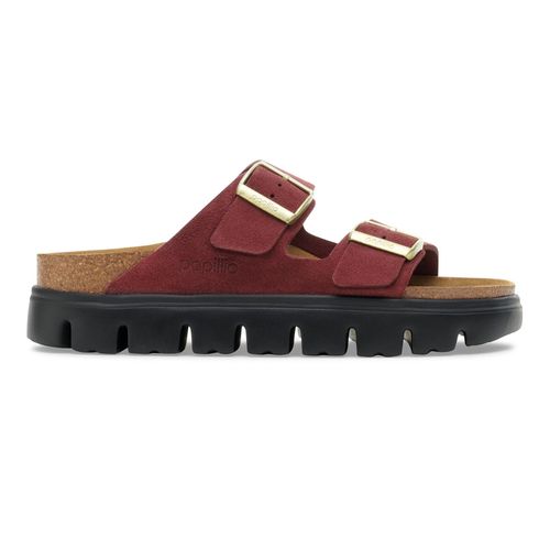 Sandales En Cuir Suédé À Plateforme Birkenstock Arizona