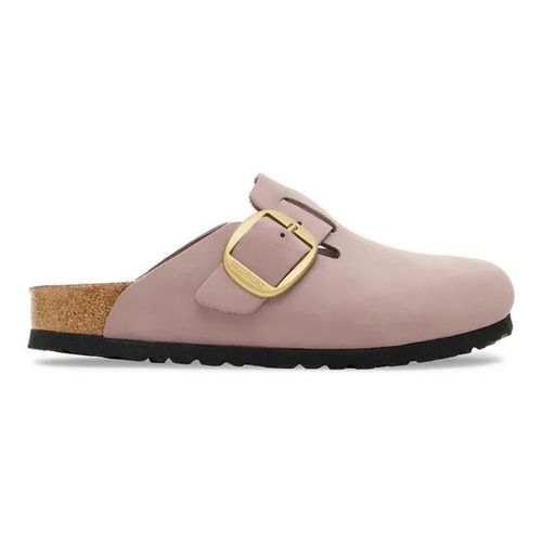 Sandales En Cuir Nubuck Grosse Boucle Birkenstock Boston