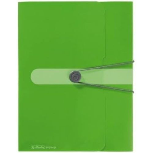 Eryi-Porte-Documents En Polypropylène, A4 Dos 4 Cm, Vert Pomme