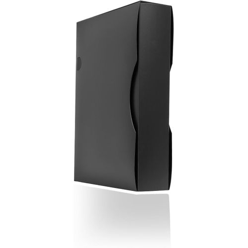 Porte-Documents Avec 150 Pochettes,300 Pages,Noir,Format A4