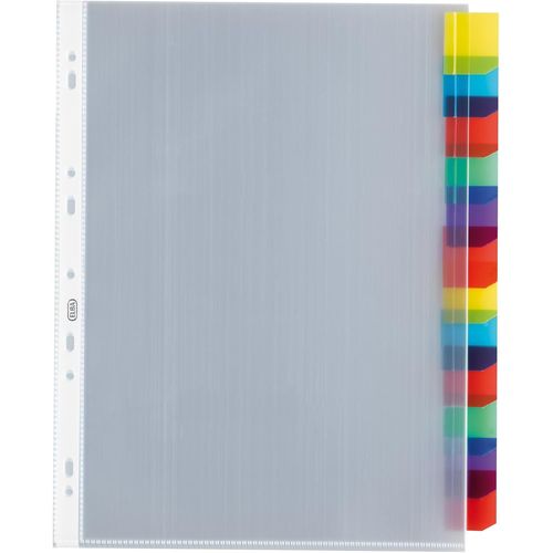 Eryi-100204555 Intercalaire À Onglet Personnalisable A4 En Polypropylène 14/100