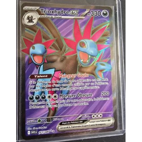 Pokemon Trioxhydre Ex 161 / 086 Full Art Flamme Blanche Ev10.5