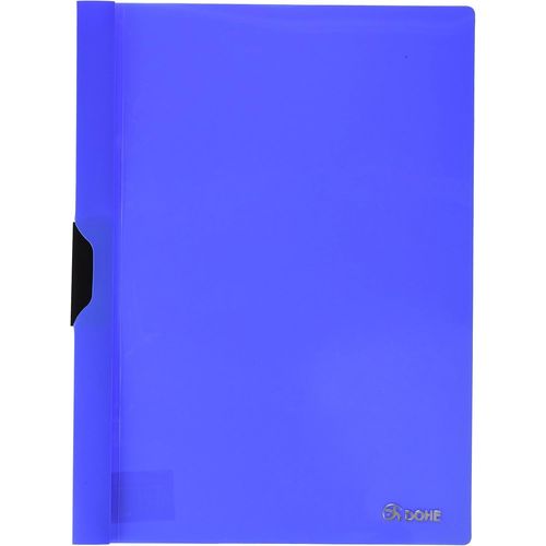Eryi-- Chemise Pince Métal Pp A4 Bleu