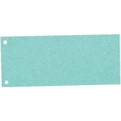 Eryi-Intercalaires Trapèze De Séparation, Carton 1/3 Feuille A4, Lot De 100, Extra-Large, Bleu, 100% Recyclé, 20996