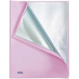 Tzf-400116622 Porte-Vues P @ Stel Avec 40 Pochettes Lisses, Format Intérieur 22 X 30 Cm, Couleur Parme