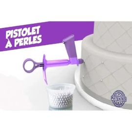 Pistolet & Applicateur À Perles De Sucre 6 Mm Décoration Gâteaux & Artisanat - Lapetitecaverne