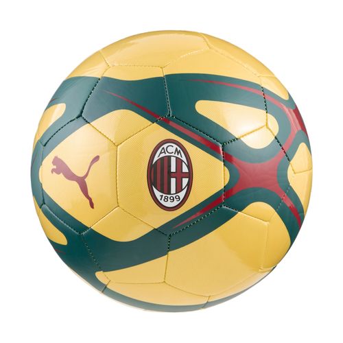 Puma Ballon De Football Culture Ac Milan, Accessoires, Sunny Jaune/Dark Crimson, 5