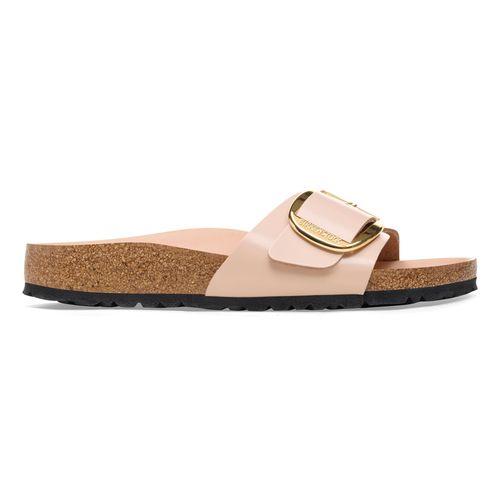 Sandales Birkenstock Madrid Big Buckle Natural Leather Patent