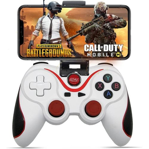 Manette De Jeu Mobile Pour Android,Sans Fil,Manette De Jeu Pour Pubg&Fotnite&Cod,Compatible Avec Samsung Galaxy Lg Htc Autres Téléphones Et Tablettes