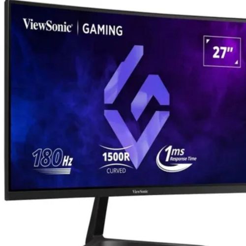 Ecran PC Gamer Incurvé - VIEWSONIC VX2718 - PC - MHD - 27" FHD - Dalle VA - 1 ms - 180Hz -