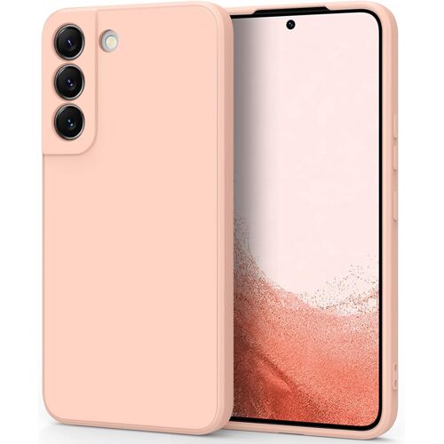 MEVRONISSHOP-Coque pour Samsung Galaxy S22 5G, Coque en Silicone Liquide Ultra Fine avec Doublure en Tissu Microfibre Doux, Coque de Protection Complète pour Samsung Galaxy S22 5G
