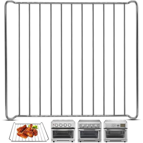 Replacement Cooling Rack for Cuisinart TOA-70 65 60 Air Fryer, Convection Toaster, 31.5 x 28 cm, Stainless Steel Grill, Basket Tray, Accessories, Parts,