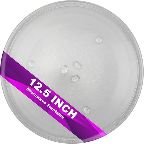 Plateau En Verre De Rechange Pour Micro-Ondes, Diamètre De 31,5 Cm, Résistant À La Chaleur Et À La Chaleur Pour Four À Micro-Ondes.[Z1336]