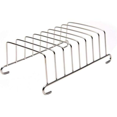 2 Pack Bread Rack Toast Air Fryer Stainless Steel Kitchen Air Fryer Holder for Kitchen Fryer Accessories Size:2 Pcs
