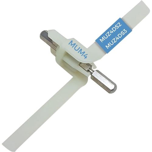 Entraîneur À Hélice Pour Robot De Cuisine Mum4 De Bosch Sans Accouplement Dans Le Capot I Hachoir Rotatif Pièce Détachée Pour Muz4Ds2 Muz4Ds3 00091027 I Bosch Mum4 Accessoire[Z232]