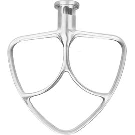 Batteur Plat En Acier Inoxydable De 4,5 À 5 L Pour Batteur Sur Socle De Cuisine, Accessoires De Rechange Pour K45Ss, Ksm75, Ksm90, Ksm110, Ksm125, Ksm150[Z562]
