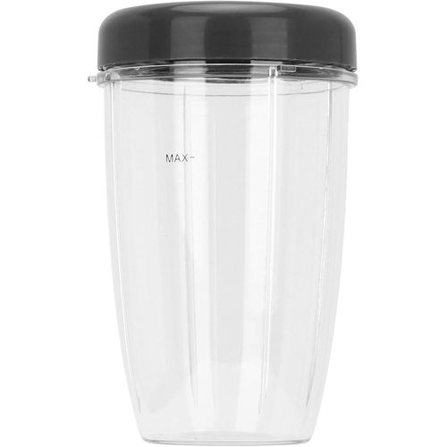 Kit De Pièces De Rechange Blender Cups Cup Couvercle Blender Part Kit Pour Nutri 900W Blender Accessoire Remplacement (Tasse Moyenne 24Oz)[Z245]