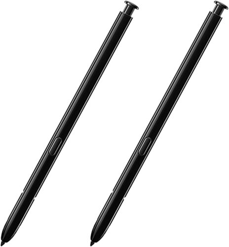 Lot de 2 Stylets de Rechange pour Samsung Galaxy Note 20/Note 20 Ultra S sans Bluetooth (Noir)