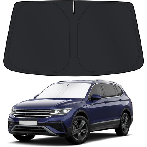 Pare-Brise Pare-Soleil Pour V.Olkswagen Tiguan 2010-2024 Accessoires, Protecteur De Protection De Pare-Brise De Voiture Contre Les Rayons Uv, Pliable Et Portable[Z601]