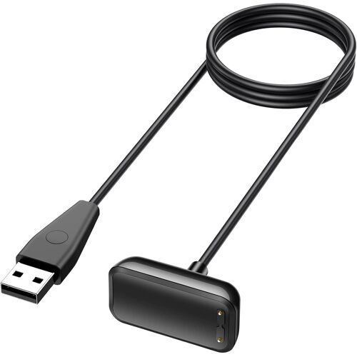 Chargeur Compatible avec Fitbit Charger 5/Fitbit Luxe,Magnétique Chargeur,Câble de Chargement USB Remplacement pour Fitbit Charger 5/Fitbit Luxe (Noir(100cm))