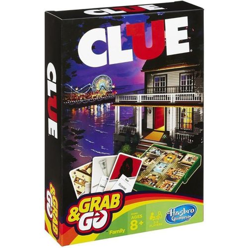 Hasbro Gaming Cluedo De Voyage Jeu De Société[Z967]