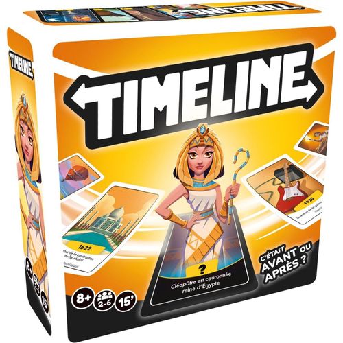 Shiliu-- Timeline Nouvelle Edition - Jeu De Société Sur L'histoire Pour Enfants Dès 8 Ans - Devinez Les Dates Des Evènements - Jeu [