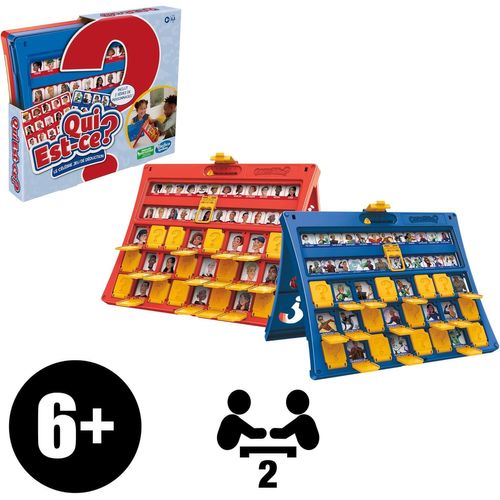 Jeu De Société "Qui Est-Ce" – 2 Joueurs ,Version Classique Dès 6 Ans - Parfait Cadeau Famille Et Enfant
