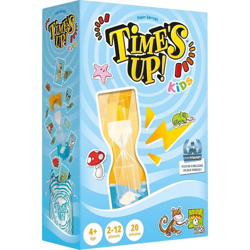 Shiliu-Repos Production Time's Up Kids Grand Format - Jeux De Société - Jeux De Cartes - Jeux D'ambiance - Jeu Enfant À Partir De 4[