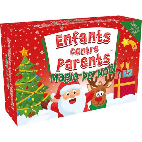 Magie De Noël Jeu Éducatif Jeu De Plateau Quiz Pour Enfants Pour La Famille Jeux De Société Enfants Contre Parents | 52 Cartes | Dès 6 Ans