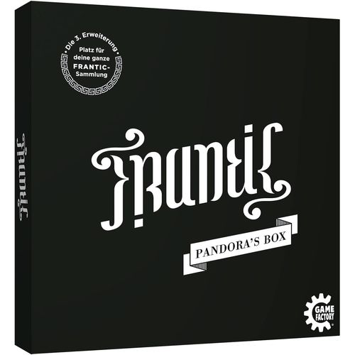 Frantic, Pandora's Box, Troisième Extension Dans Une Boîte De Collection Pratique, Jeu De Cartes, Extension De Jeu