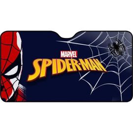 Pare-Soleil - Marvel - Spiderman - 130 X 70 Cm - Protection Maximale - Ventouses Incluses