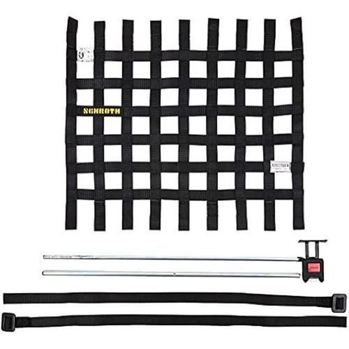 Sangle - Schroth - 09545-0 - Homologation Fenêtre Rouge - Matériel De Montage Law - Couleur Noire