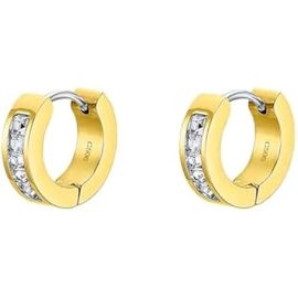 Boucles D'oreilles - Lotus Style - Par De Brincos - Acier - Élégantes - Design Moderne