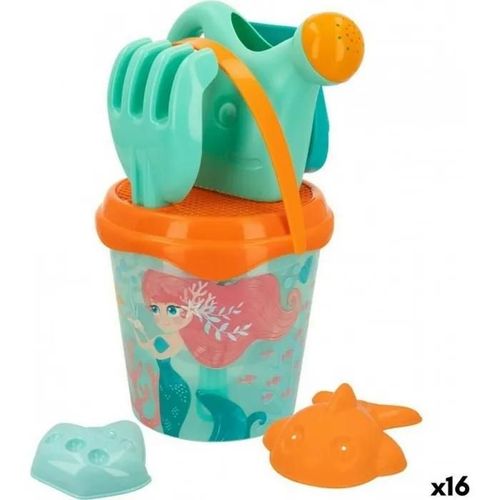 Nc Set De Jouets De Plage Colorbaby Polypropylène (16 Unités)