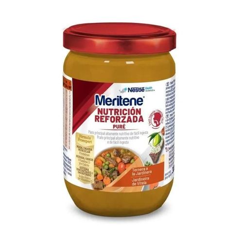 Meritene - Pack De Purée De Boeuf À La Jardinera 6 Unités De 300g