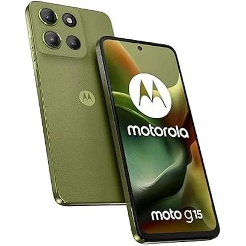 Smartphone MOTO G15 - Motorola - IGUANA GREEN - 8 Go RAM - 512 Go - Écran FHD+ 6,72 pouces