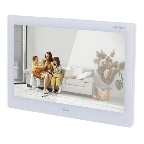 Moniteur pour Interphone Vidéo Hikvision DS-KH9510-WTE1(B) 10" Tactile TFT